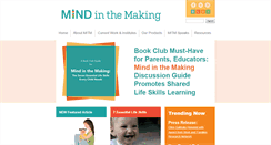 Desktop Screenshot of mindinthemaking.org